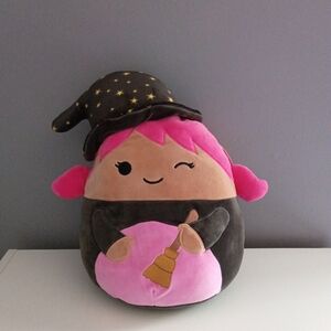 DITKA Squishmallows Pink Black Witch Halloween Plush